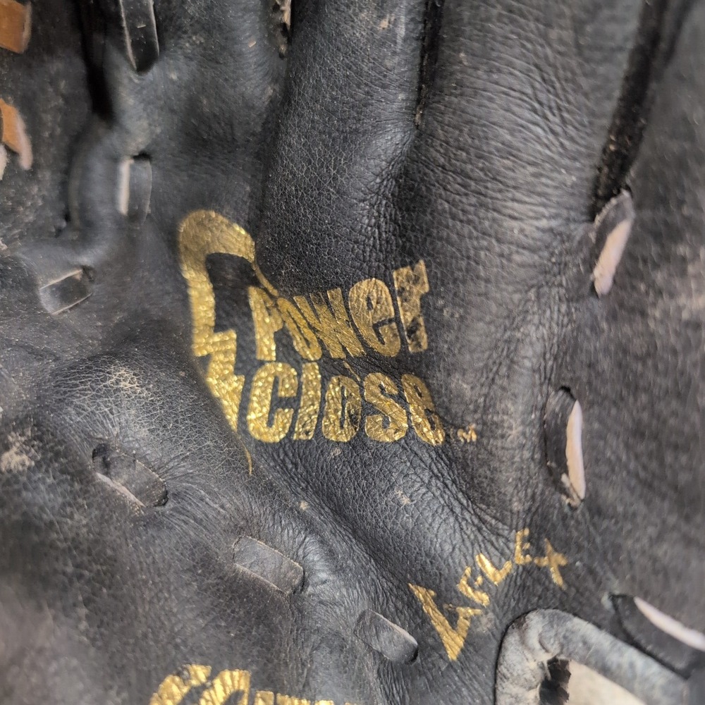 Mizuno Prospect PowerClose GPSP1075 Youth Baseball Glove Black/Tan RHT - Picture 5 of 9
